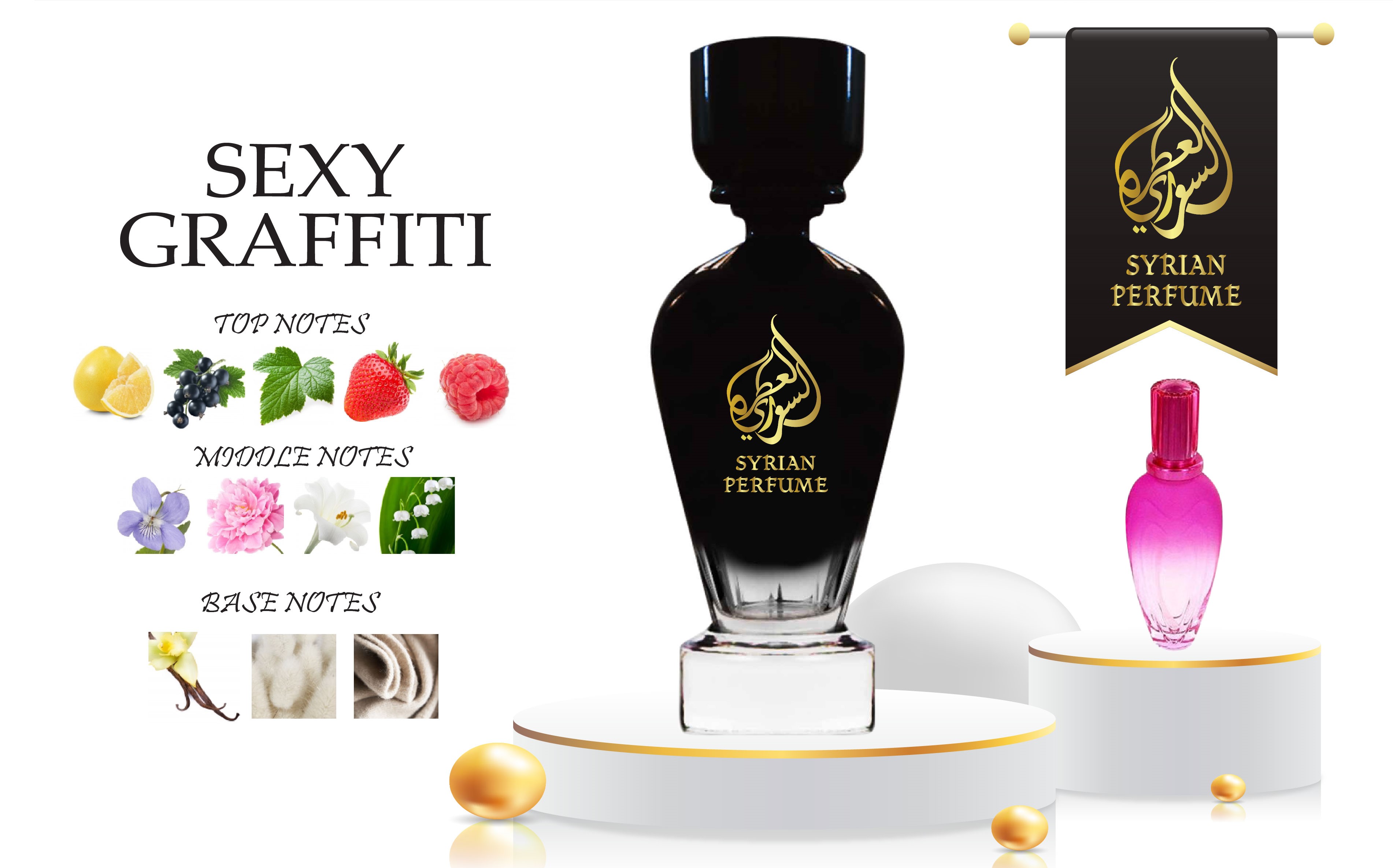 Syrian Perfume Sexy Graffiti 75ml For Her